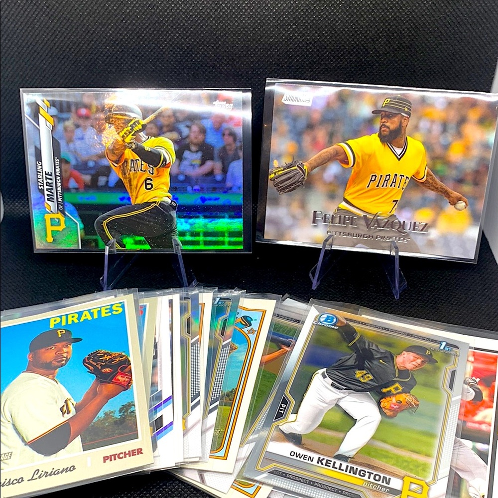 Pittsburgh Pirates 20 MLB Baseball Card Lot Chandler Marte McCutchen Osuna Nice!